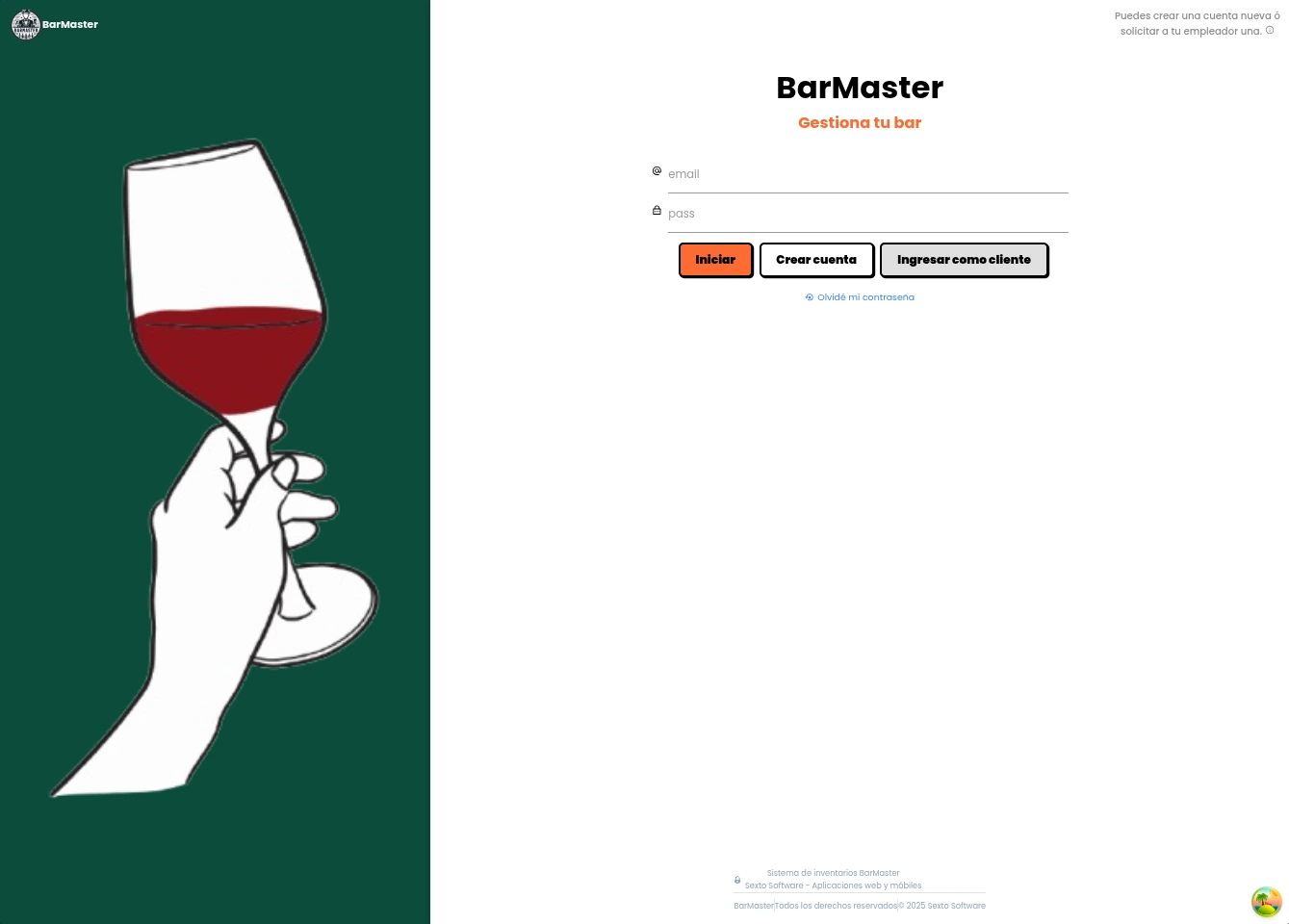 Bar Management POS & Back-Office